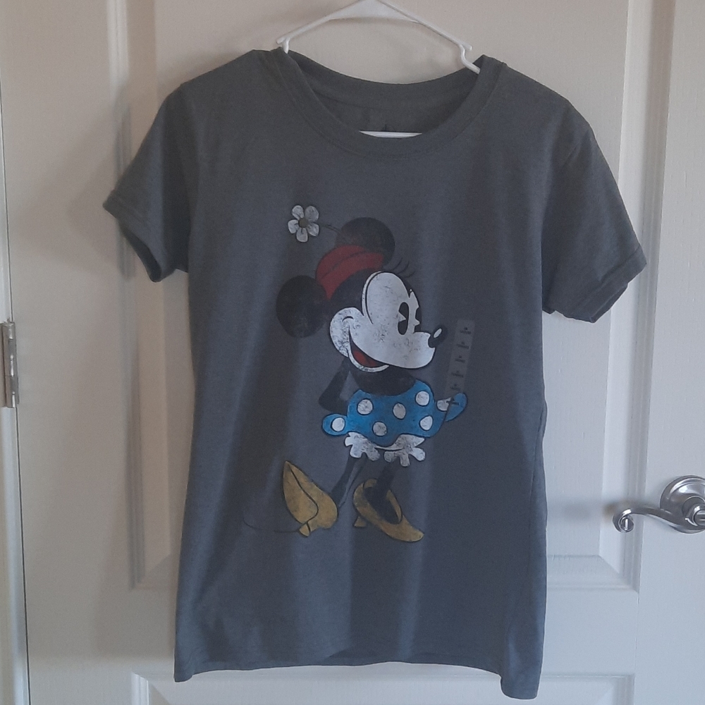 Vintage Style Grey Minnie T-shirt